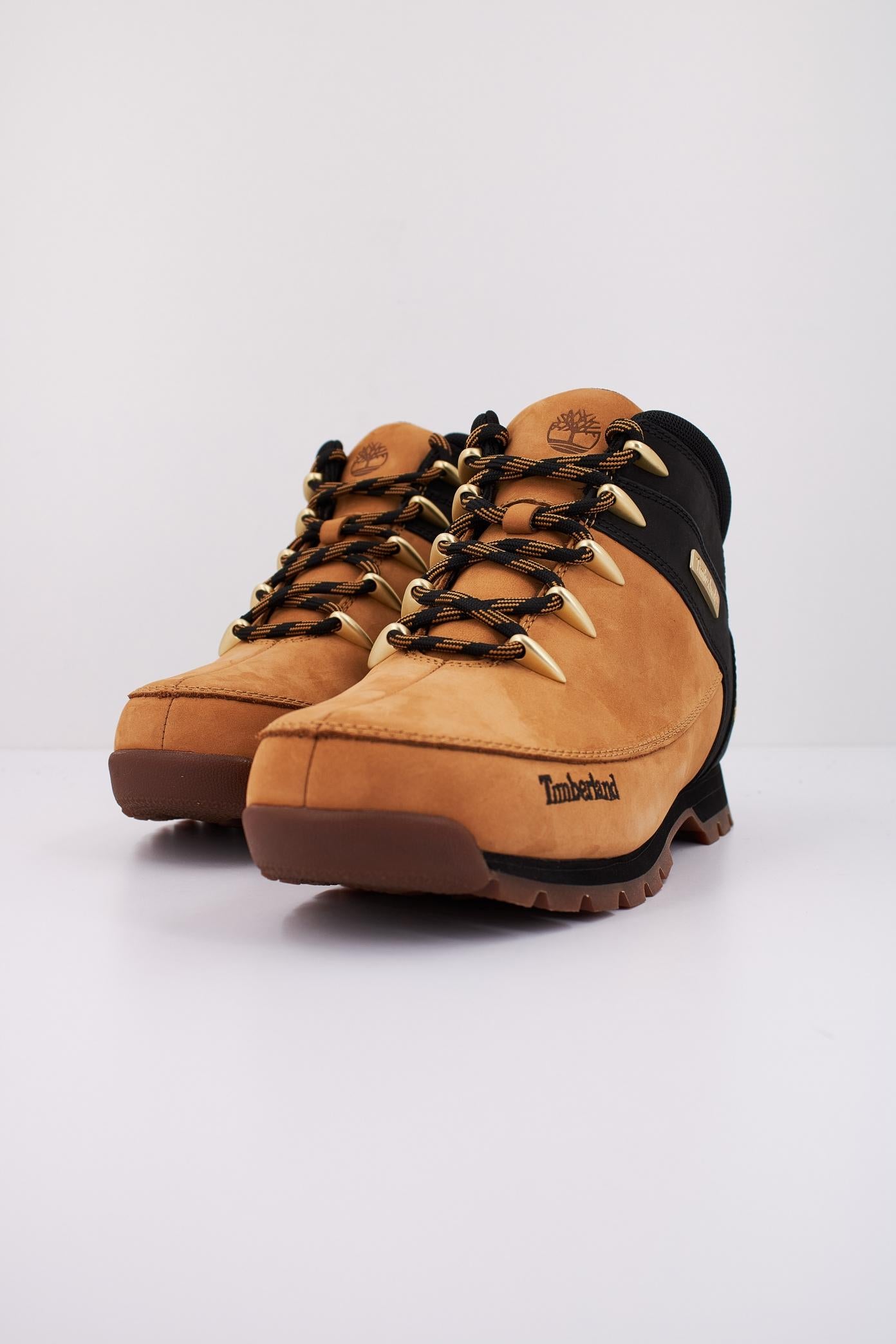 TIMBERLAND EURO SPRINT MID LACE en color MARRON CLARO  (2)