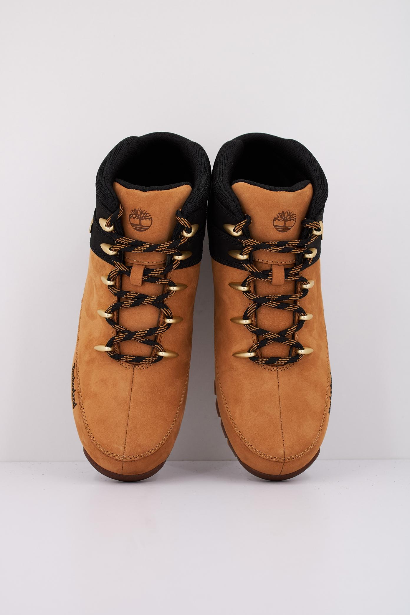 TIMBERLAND EURO SPRINT MID LACE en color MARRON CLARO  (3)