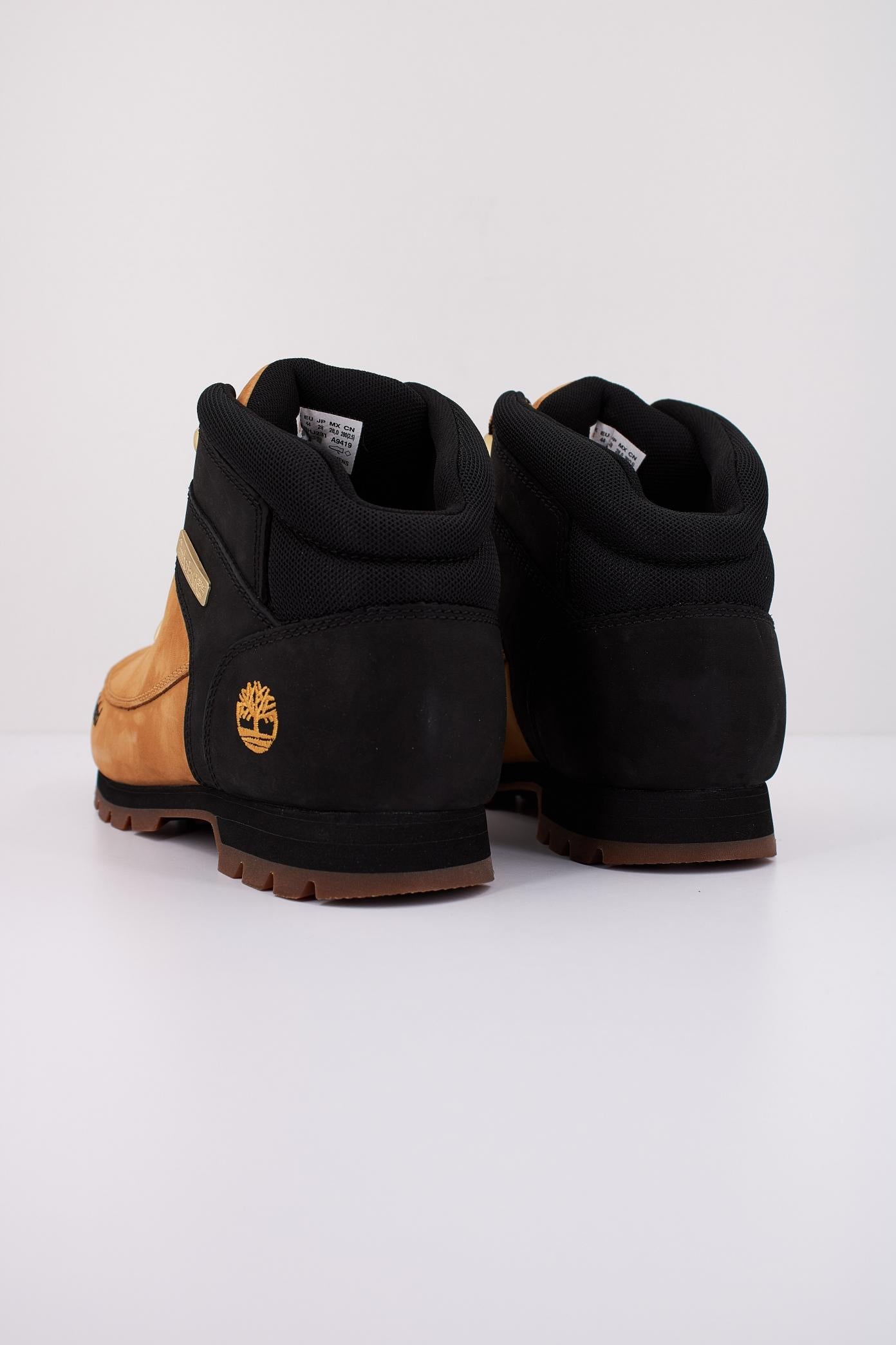 TIMBERLAND EURO SPRINT MID LACE en color MARRON CLARO  (4)