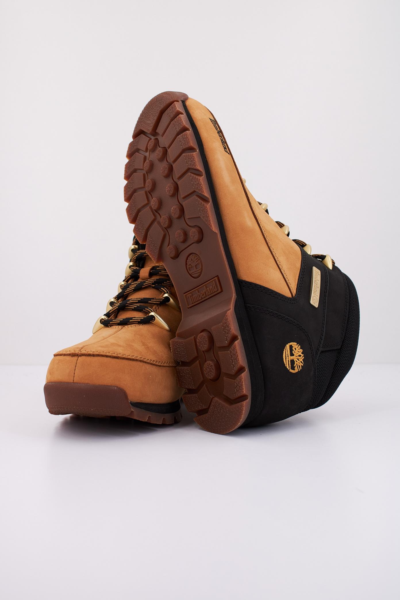 TIMBERLAND EURO SPRINT MID LACE en color MARRON CLARO  (5)