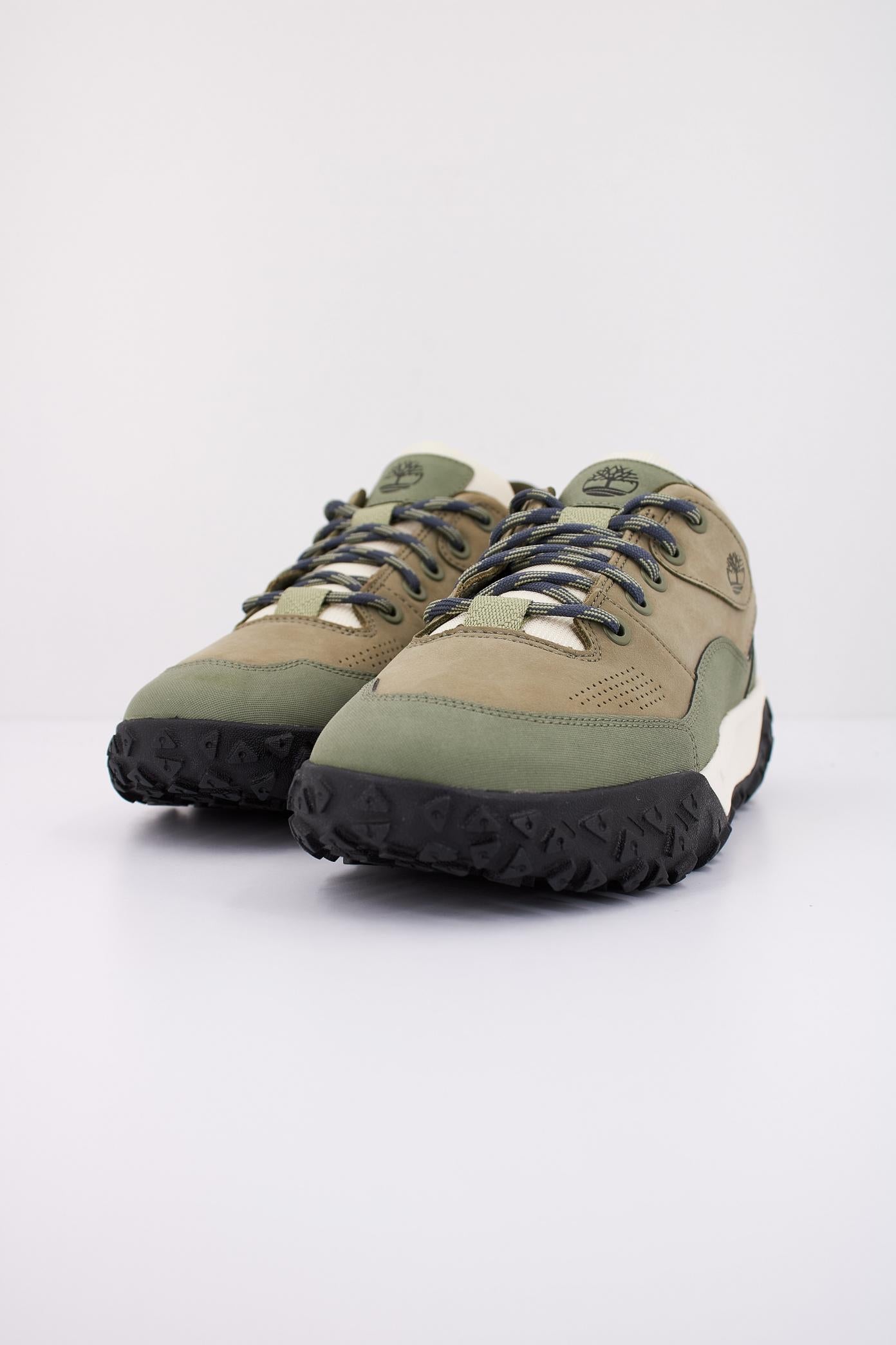 TIMBERLAND LOW LACE HKR BOOT en color VERDE  (2)