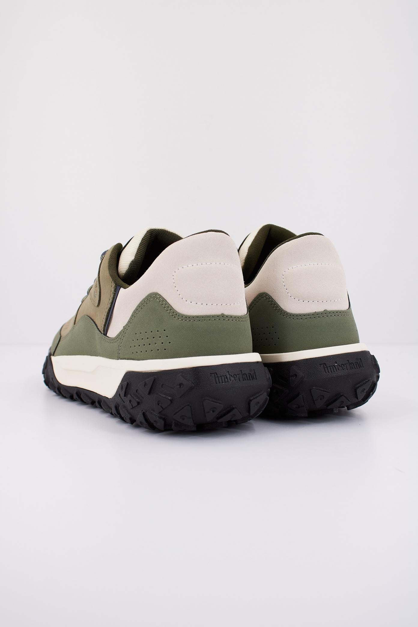 TIMBERLAND LOW LACE HKR BOOT en color VERDE  (4)