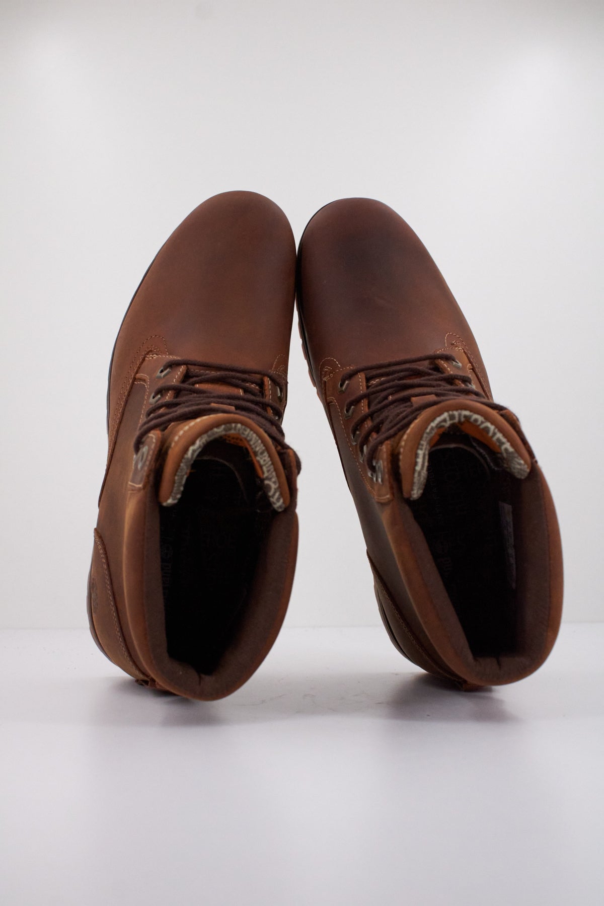 TIMBERLAND Rugged WP MID LACE UP en color MARRON  (3)