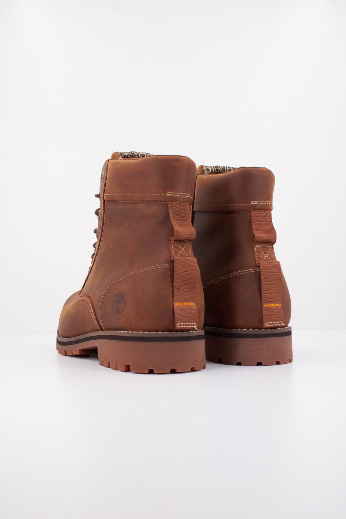 TIMBERLAND Rugged WP MID LACE UP en color MARRON  (4)