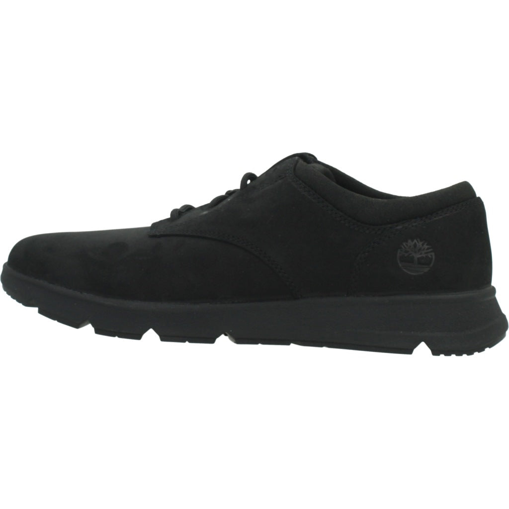 TIMBERLAND SEBY MID LACE SNEAKER MDBRN en color NEGRO  (3)