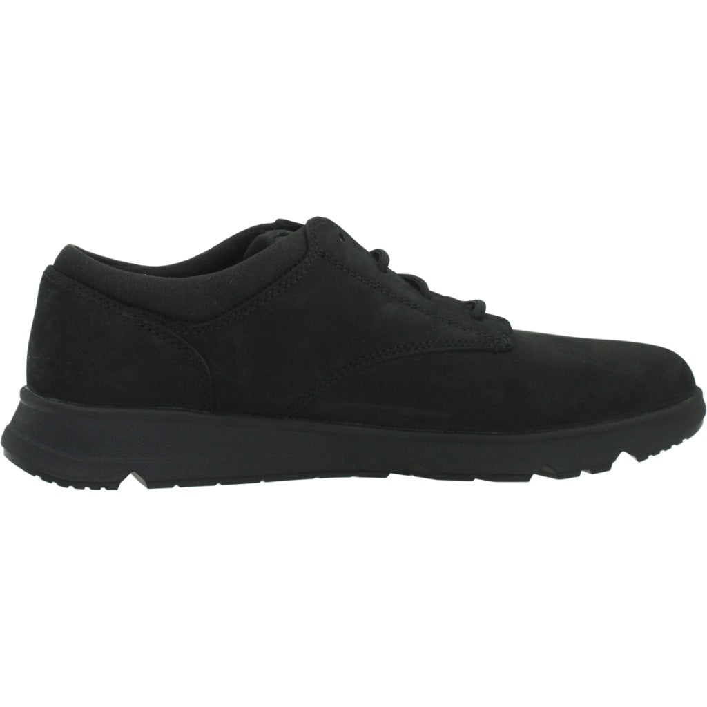 TIMBERLAND SEBY MID LACE SNEAKER MDBRN en color NEGRO  (5)
