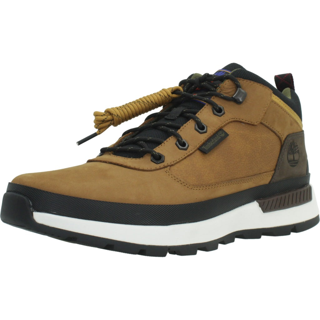 TIMBERLAND FLTK LOW LACE SNEAKER MDBRN en color MARRON CLARO  (1)