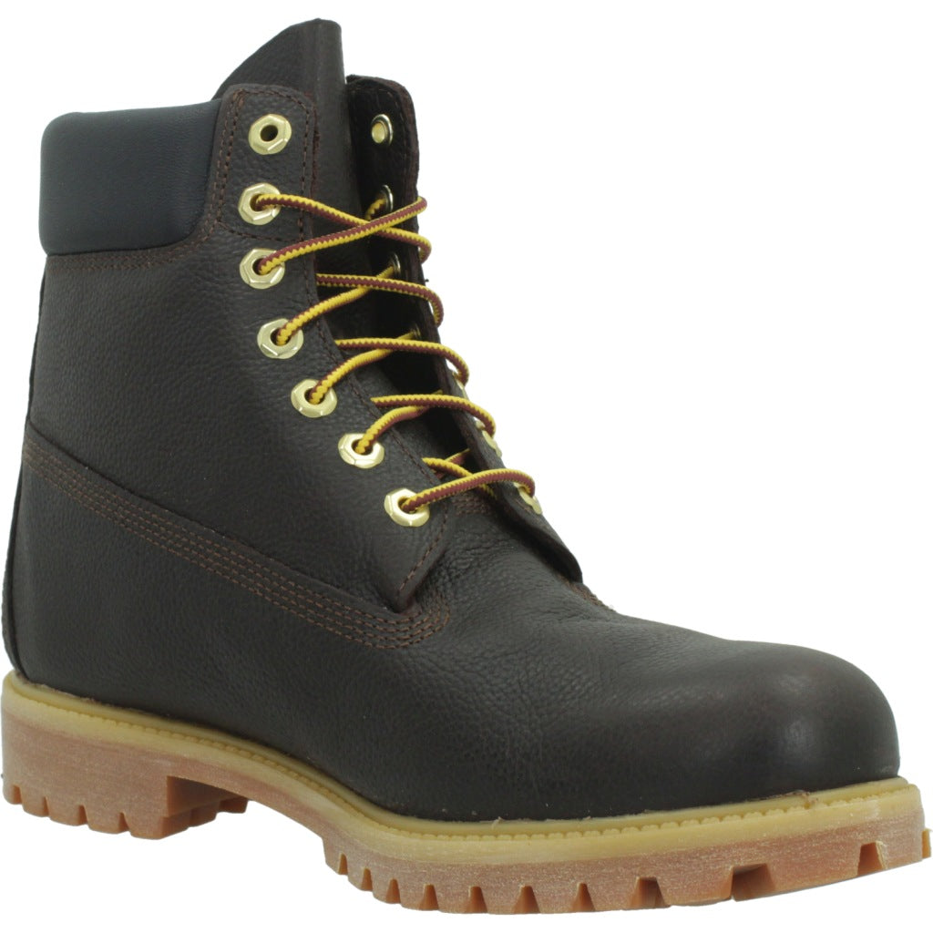 TIMBERLAND PREM  IN LACE WATERPROOF BOO en color MARRON  (5)