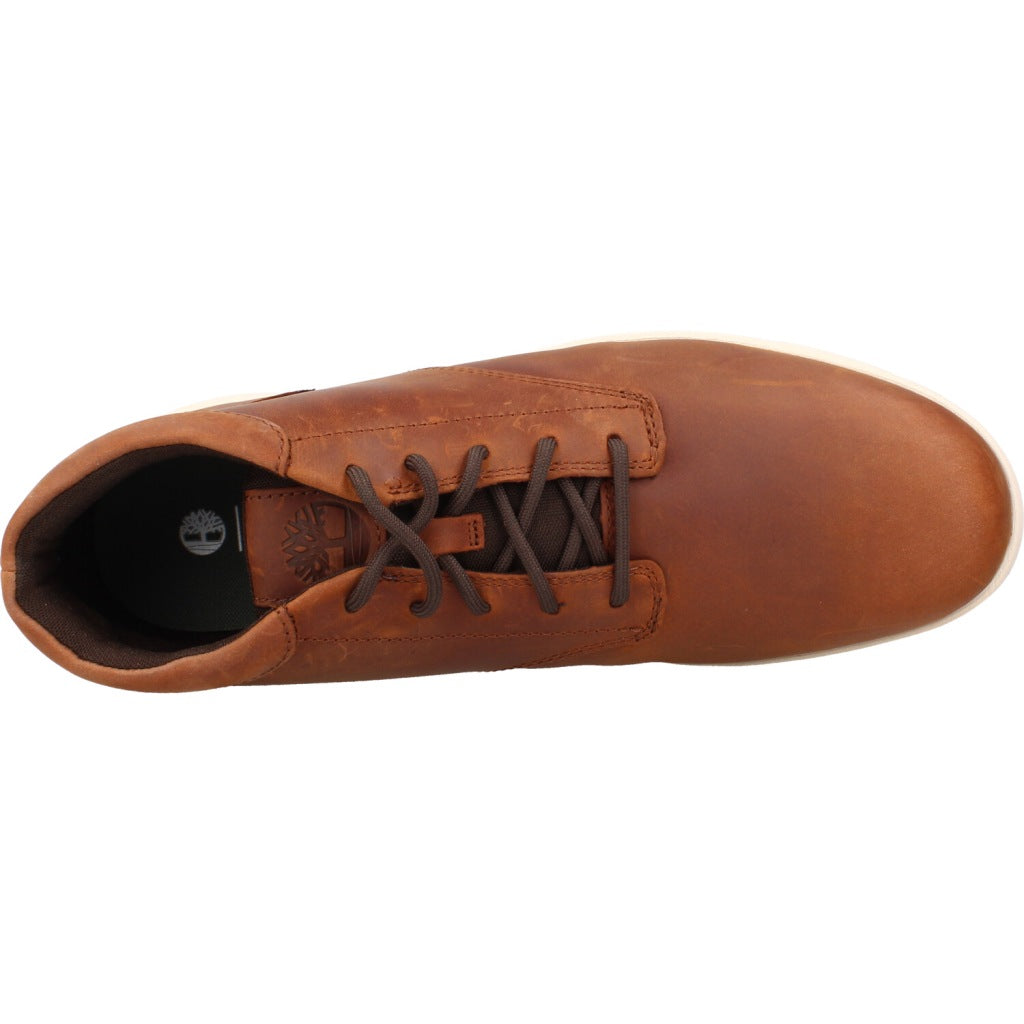 TIMBERLAND PKST MID LACE SNEAKER RUST en color MARRON  (7)