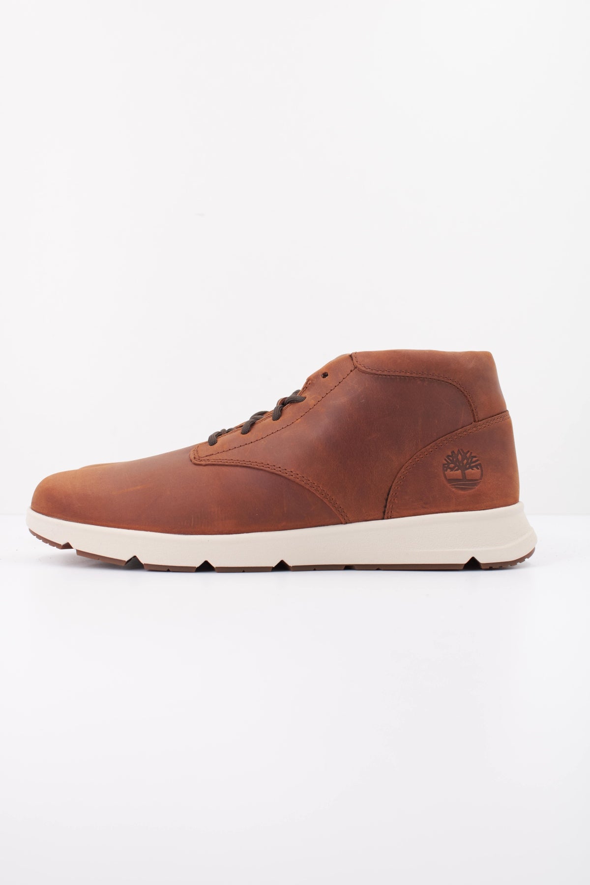 TIMBERLAND PKST MID LACE SNEAKER RUST en color MARRON  (1)