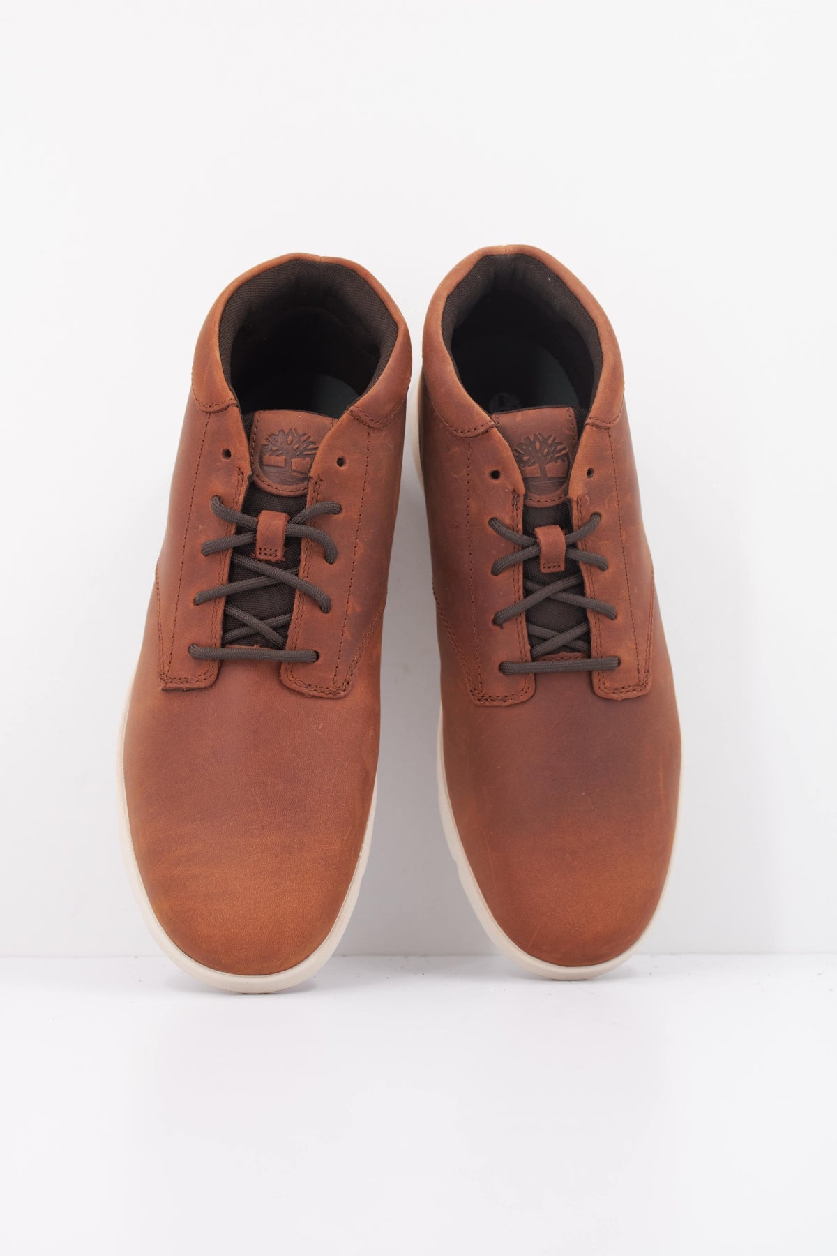 TIMBERLAND PKST MID LACE SNEAKER RUST en color MARRON  (3)