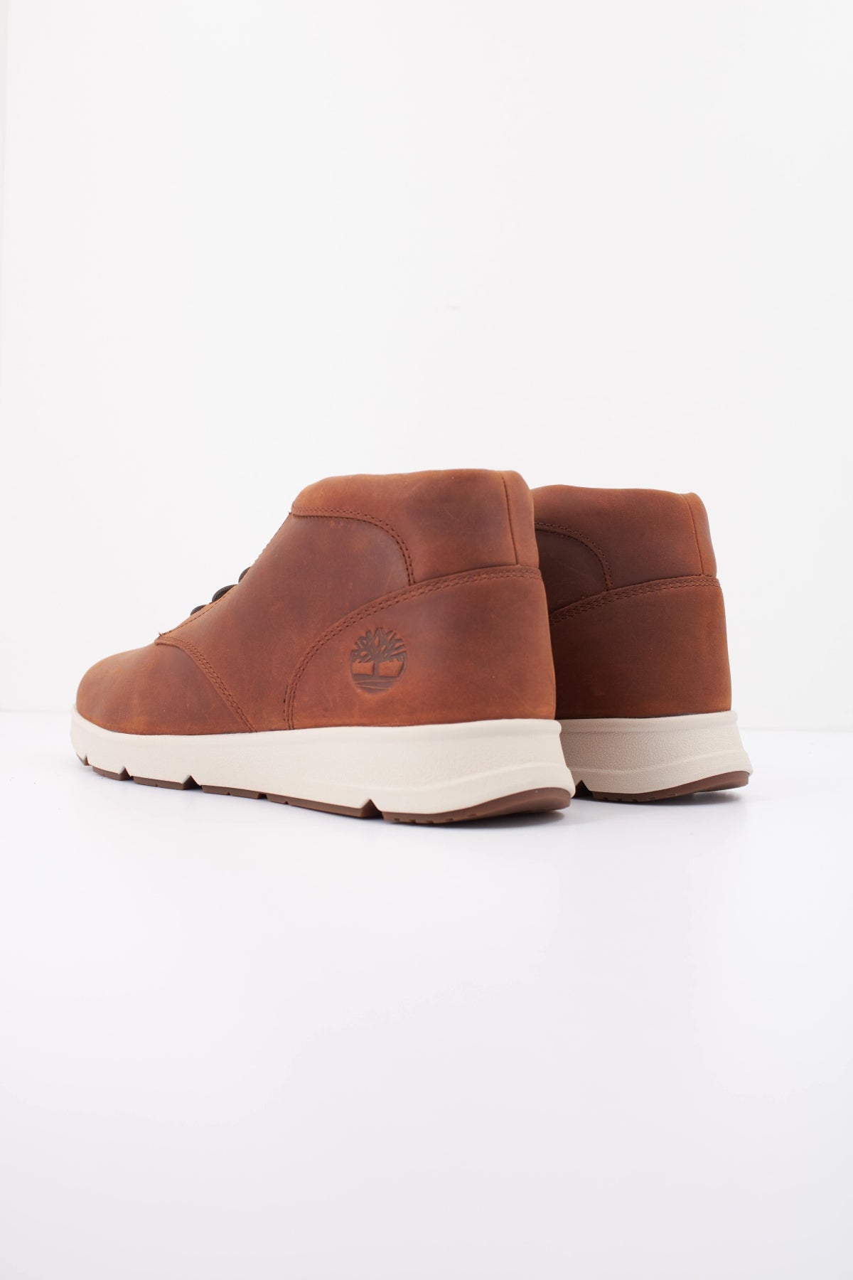 TIMBERLAND PKST MID LACE SNEAKER RUST en color MARRON  (4)