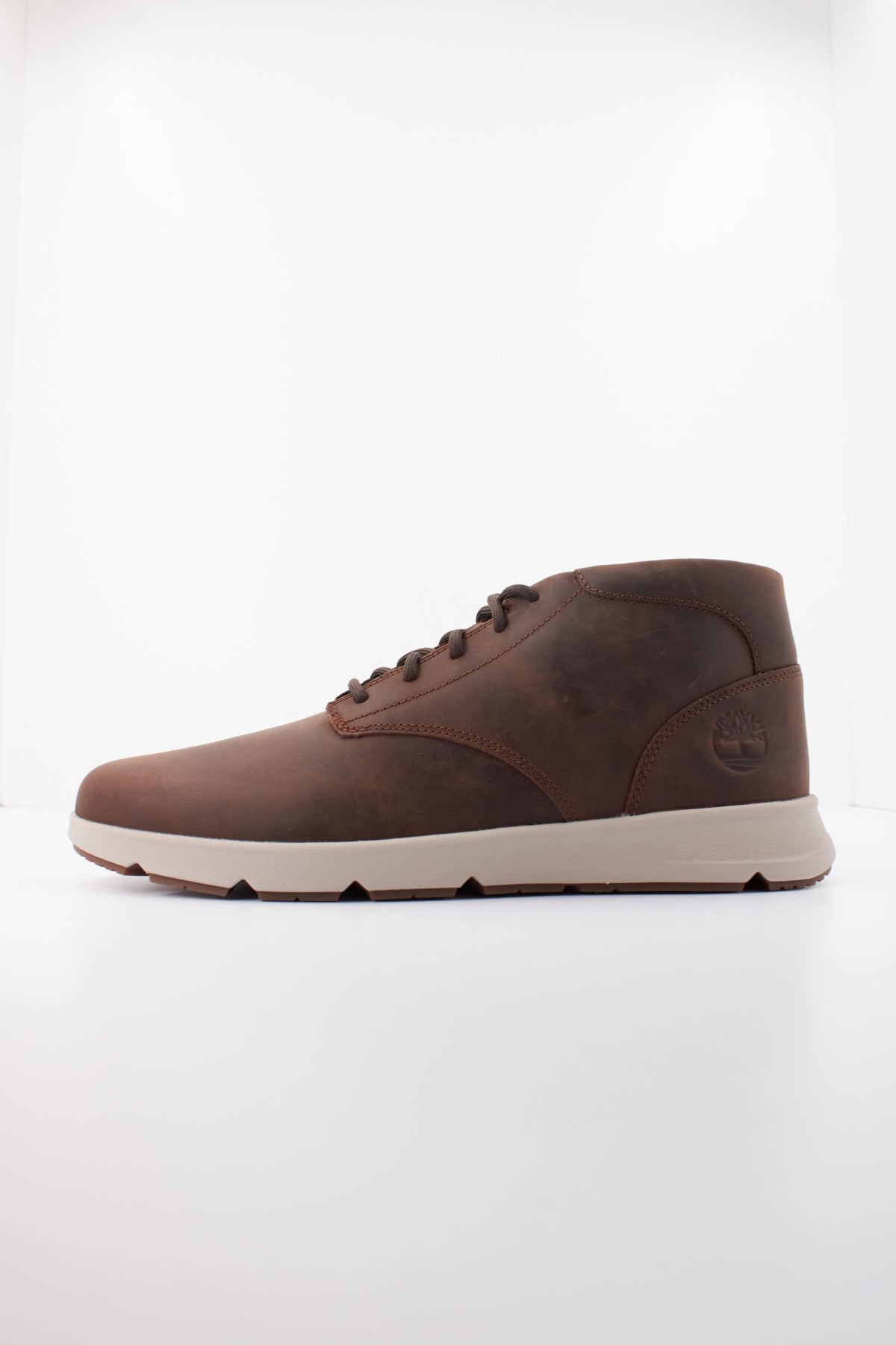 TIMBERLAND PKST MID LACE SNEAKER RUST en color MARRON  (1)