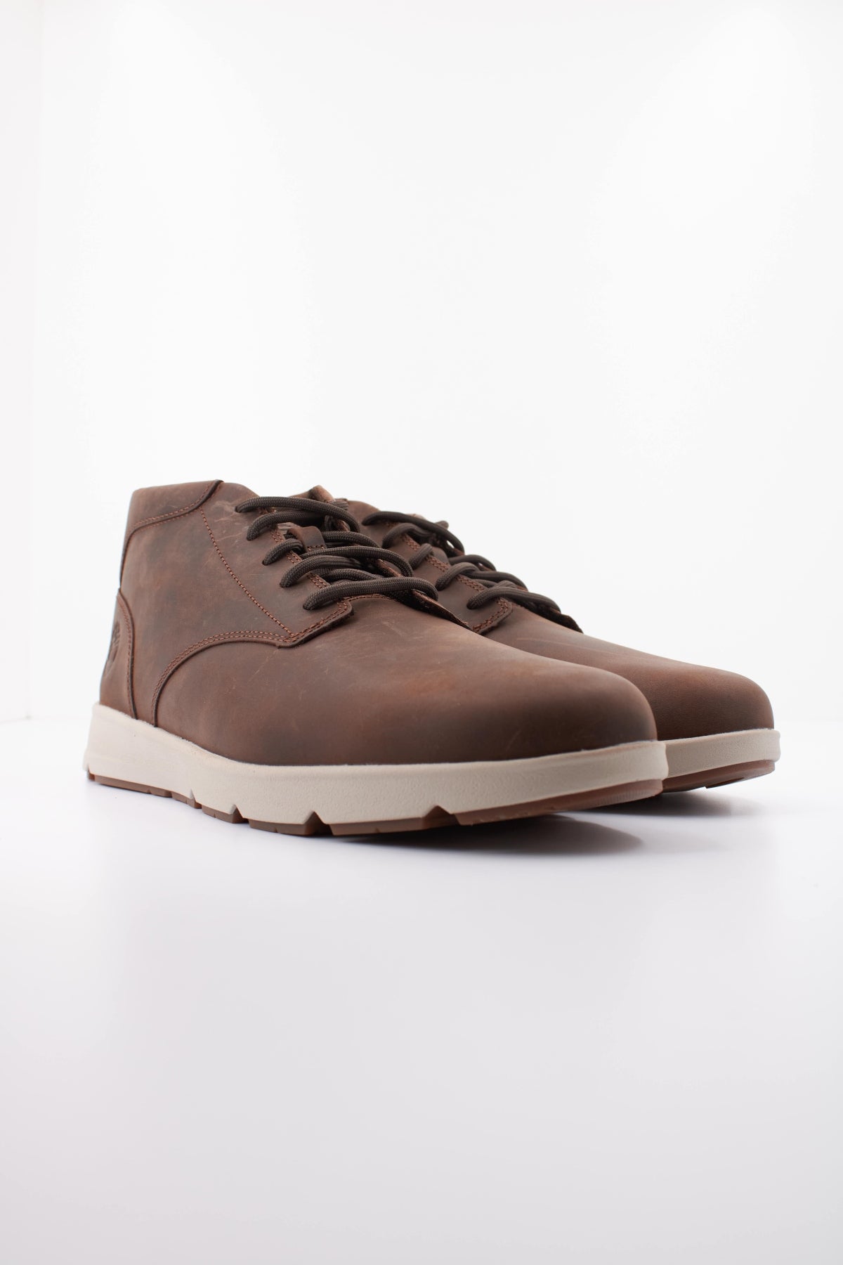 TIMBERLAND PKST MID LACE SNEAKER RUST en color MARRON  (2)