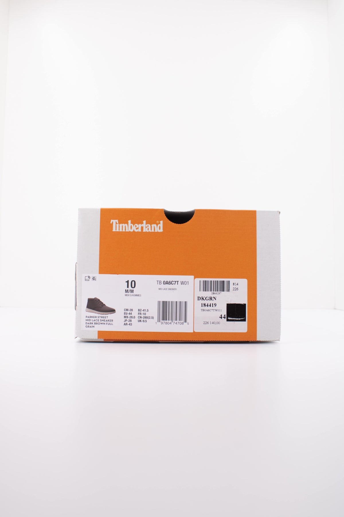 TIMBERLAND PKST MID LACE SNEAKER RUST en color MARRON  (6)