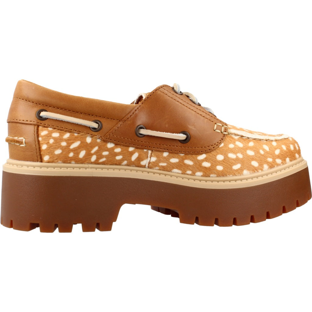 TIMBERLAND STST BOAT SHOE MDBRN en color ANIMAL PRINT  (4)