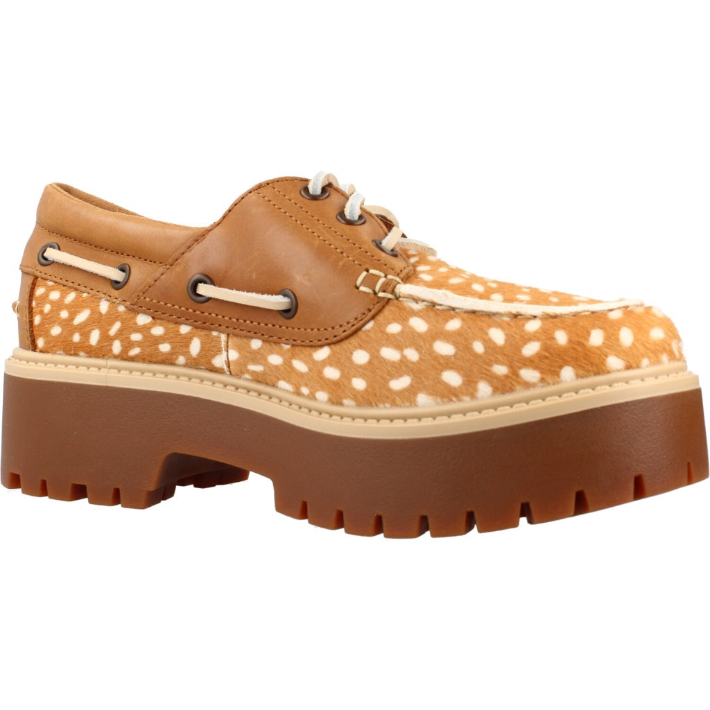 TIMBERLAND STST BOAT SHOE MDBRN en color ANIMAL PRINT  (5)