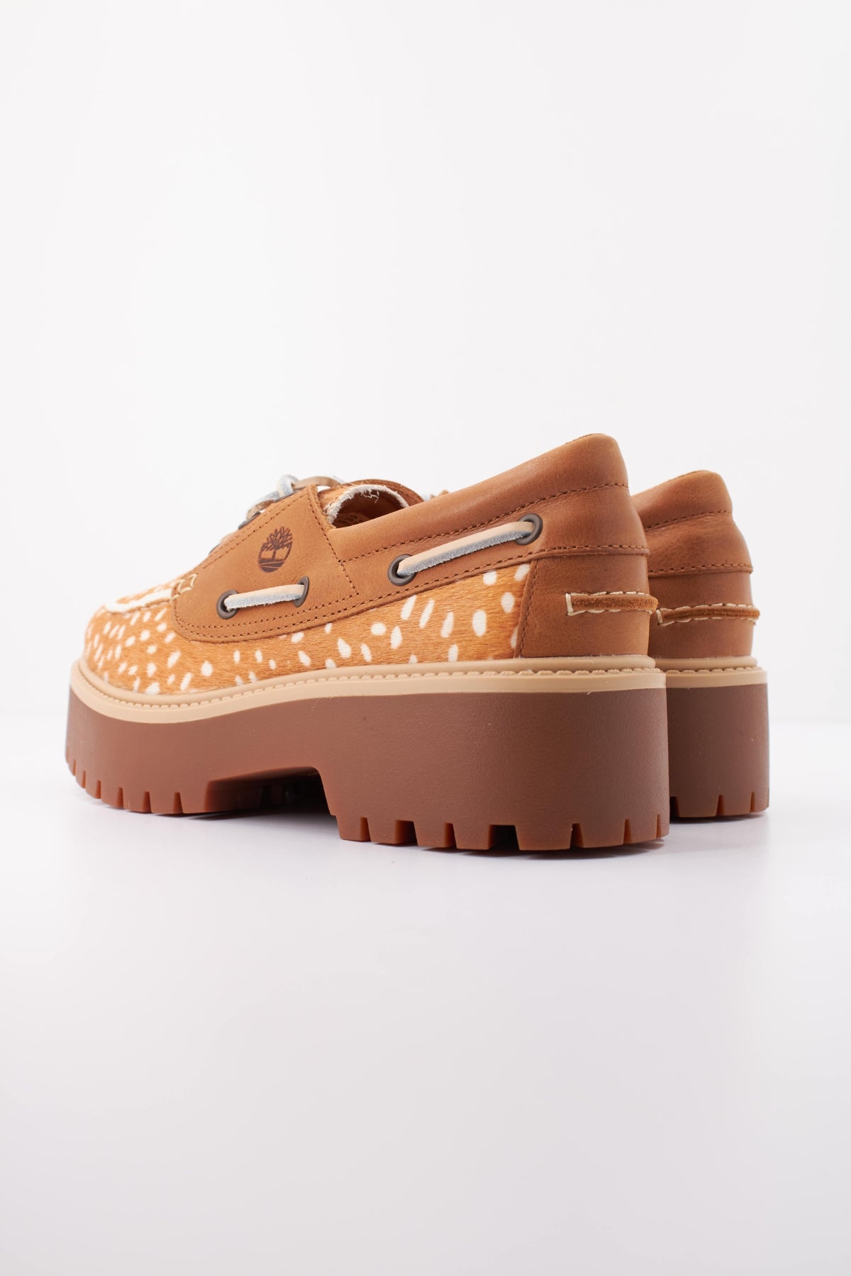 TIMBERLAND STST BOAT SHOE MDBRN en color ANIMAL PRINT  (4)