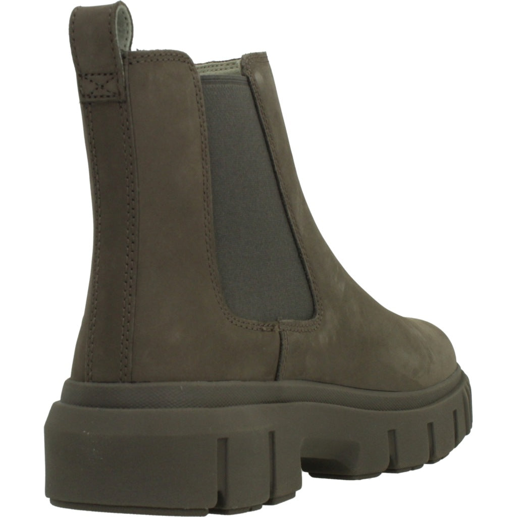 TIMBERLAND GREY MID CHELSEA BOOT en color MARRON CLARO  (3)