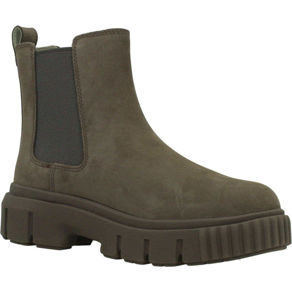 TIMBERLAND GREY MID CHELSEA BOOT en color MARRON CLARO  (5)