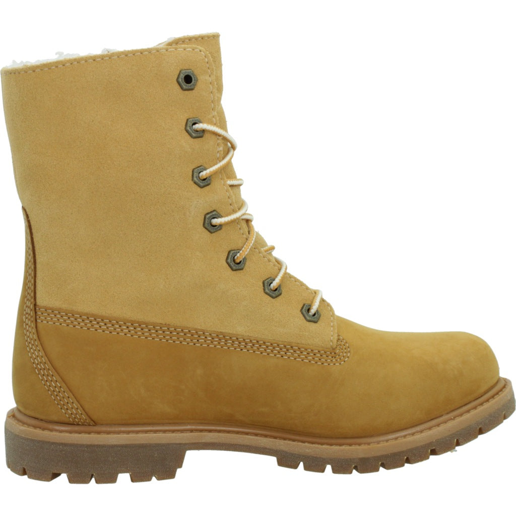 TIMBERLAND PREM MID WARM WATERPROOF BOOT en color MARRON CLARO  (4)