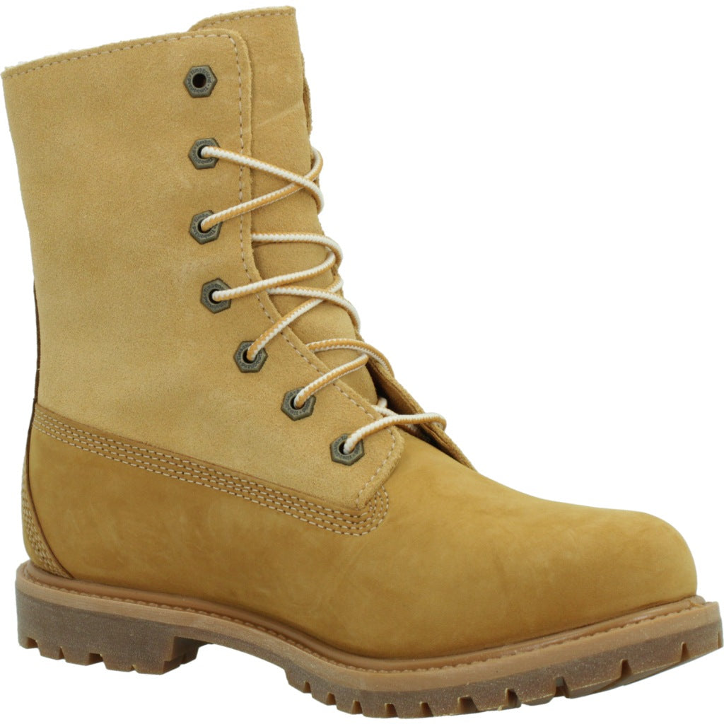 TIMBERLAND PREM MID WARM WATERPROOF BOOT en color MARRON CLARO  (5)