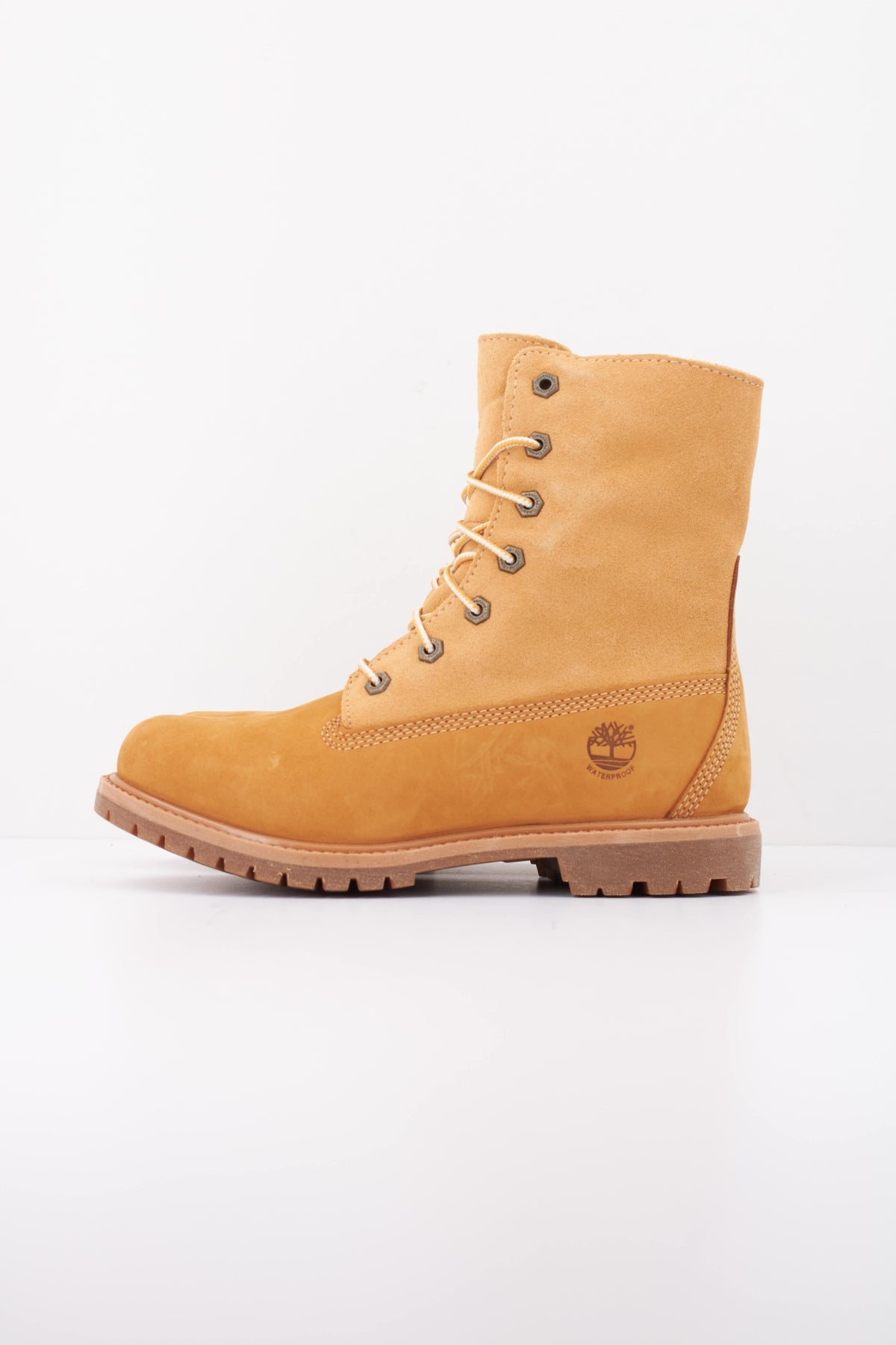 TIMBERLAND PREM MID WARM WATERPROOF BOOT en color MARRON CLARO  (1)