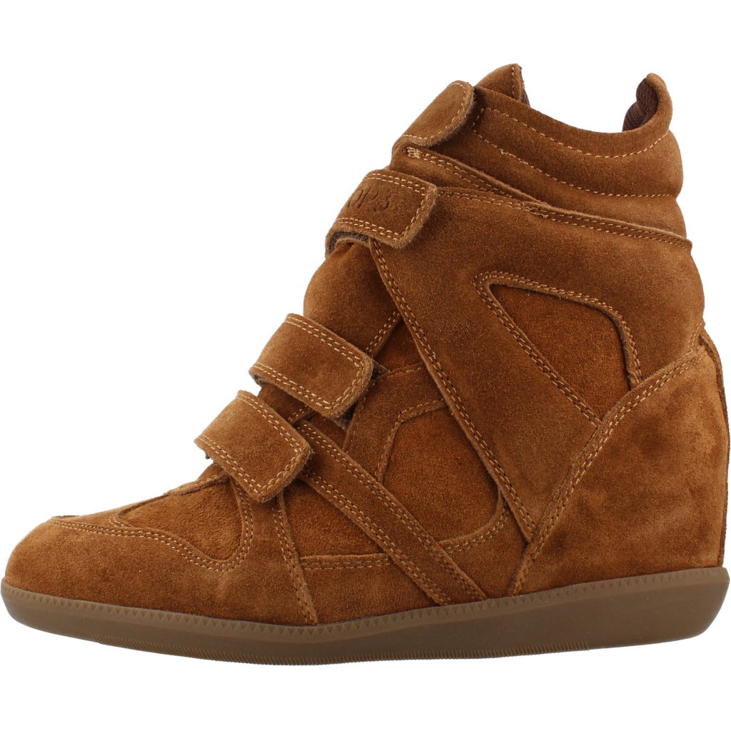 TOP BOTIN SERRAJE en color MARRON  (2)