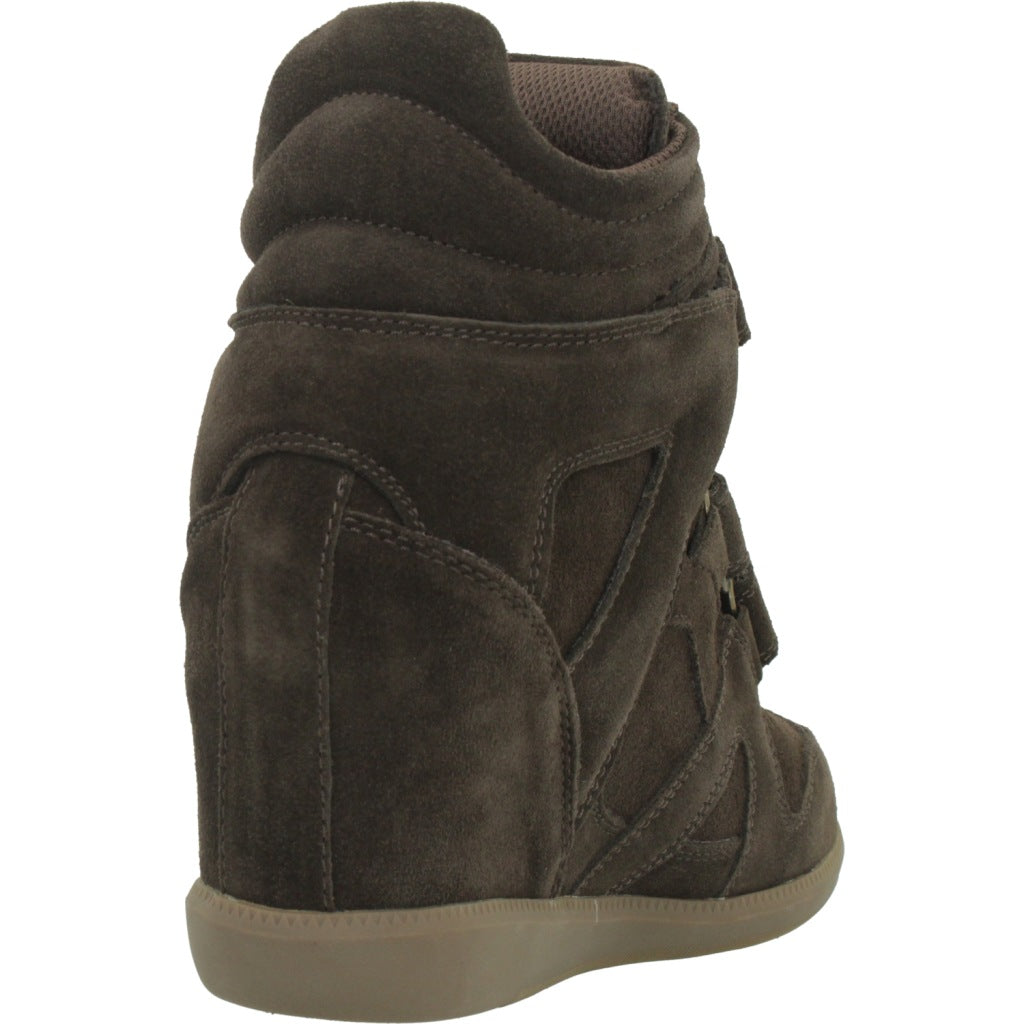 TOP BOTIN SERRAJE en color MARRON  (3)