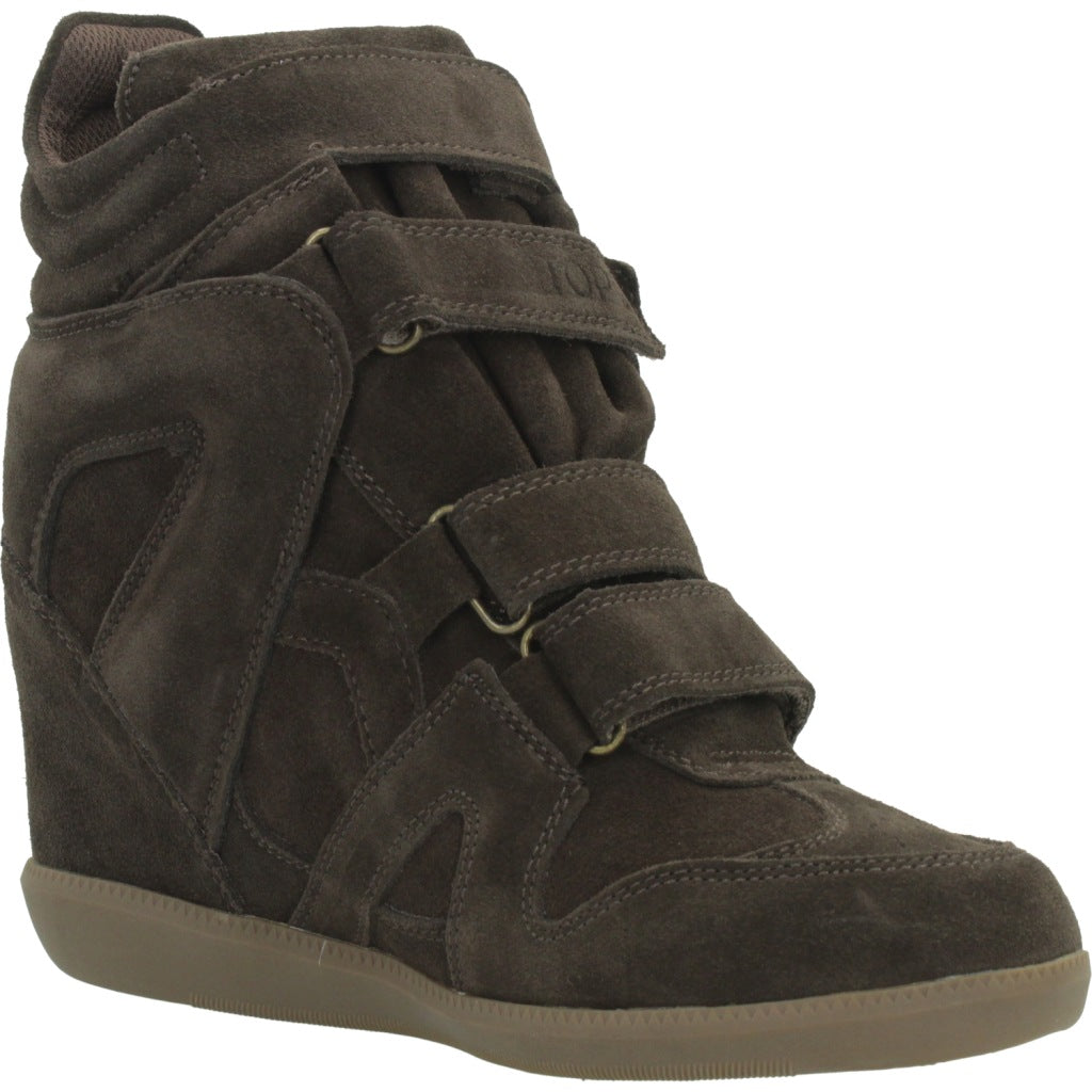 TOP BOTIN SERRAJE en color MARRON  (5)