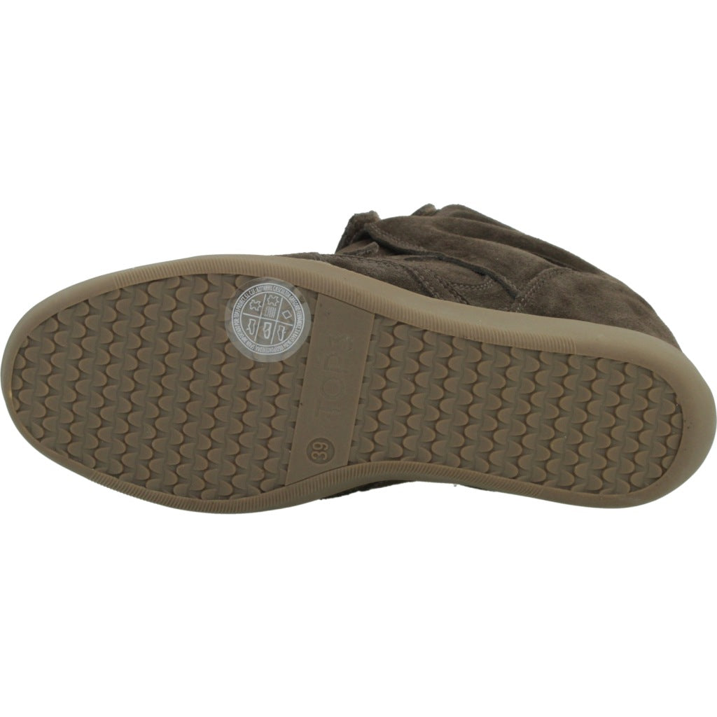 TOP BOTIN SERRAJE en color MARRON  (6)