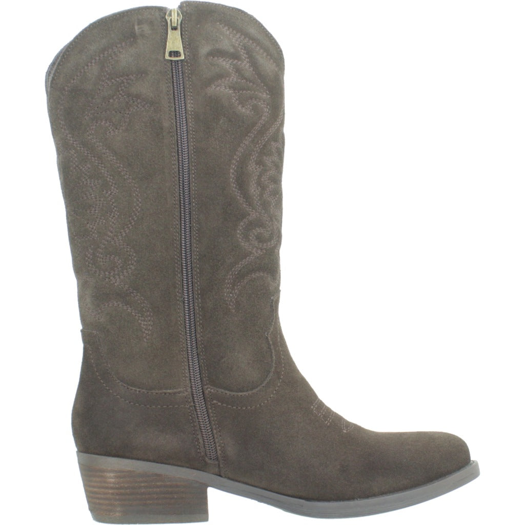 TOP BOTA CAMPERA en color MARRON  (4)