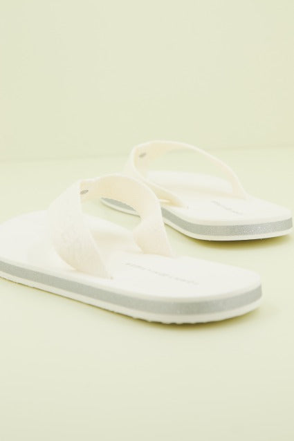 TOMMY HILFIGER TH GLITTER WRAP BEACH SA en color BLANCO  (2)