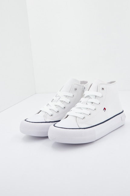 TOMMY HILFIGER ALTA ALLACCIATA en color BLANCO  (1)