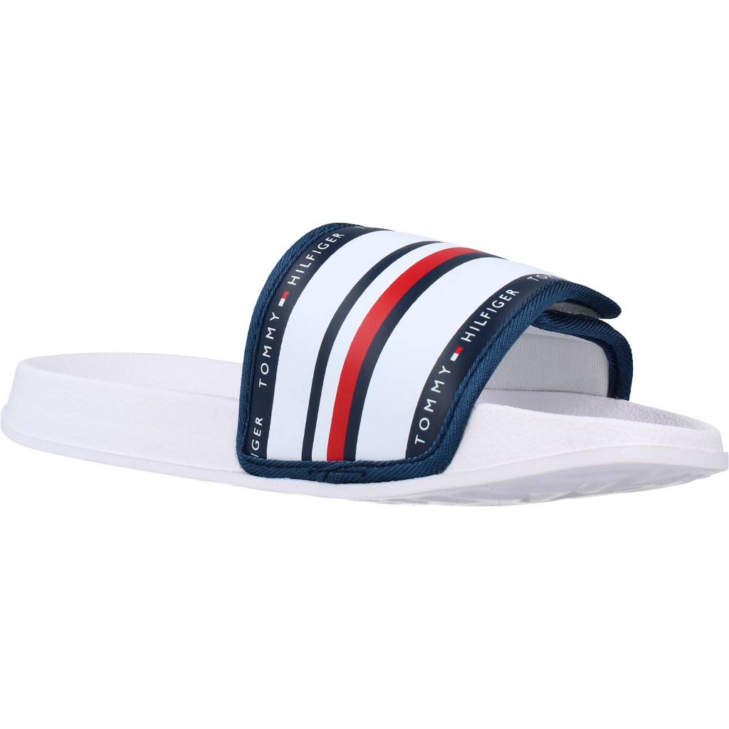 TOMMY HILFIGER CIABATTA PISCINA MAXI VE en color BLANCO  (5)