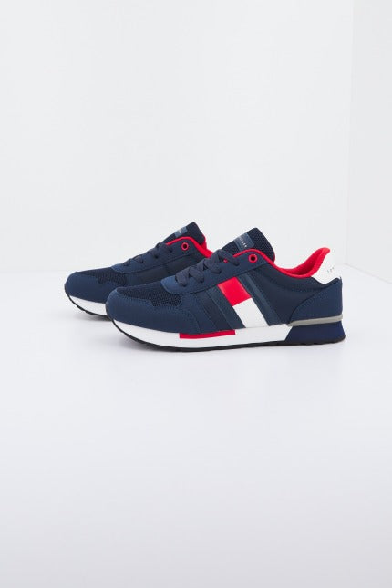TOMMY HILFIGER BASSA ALLACCIATA en color AZUL  (2)