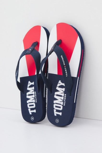 TOMMY HILFIGER INFRADITO MARE STAMPA VA en color AZUL  (1)