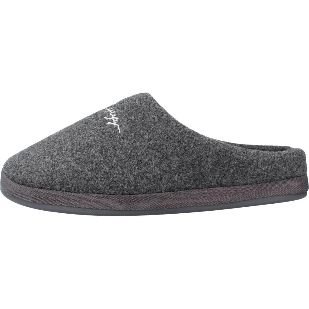 TOMMY HILFIGER SLIPPER FELT en color GRIS  (2)