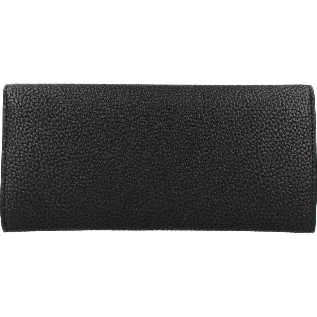 TOMMY HILFIGER  TH EMBLEM LARGE FLAP WAL en color NEGRO  (3)