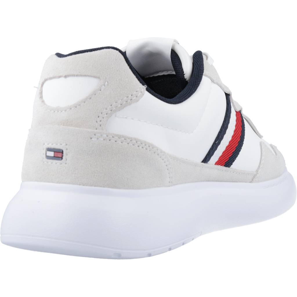 TOMMY HILFIGER LIGHTWEIGHT LEATHER MIX en color BLANCO  (3)