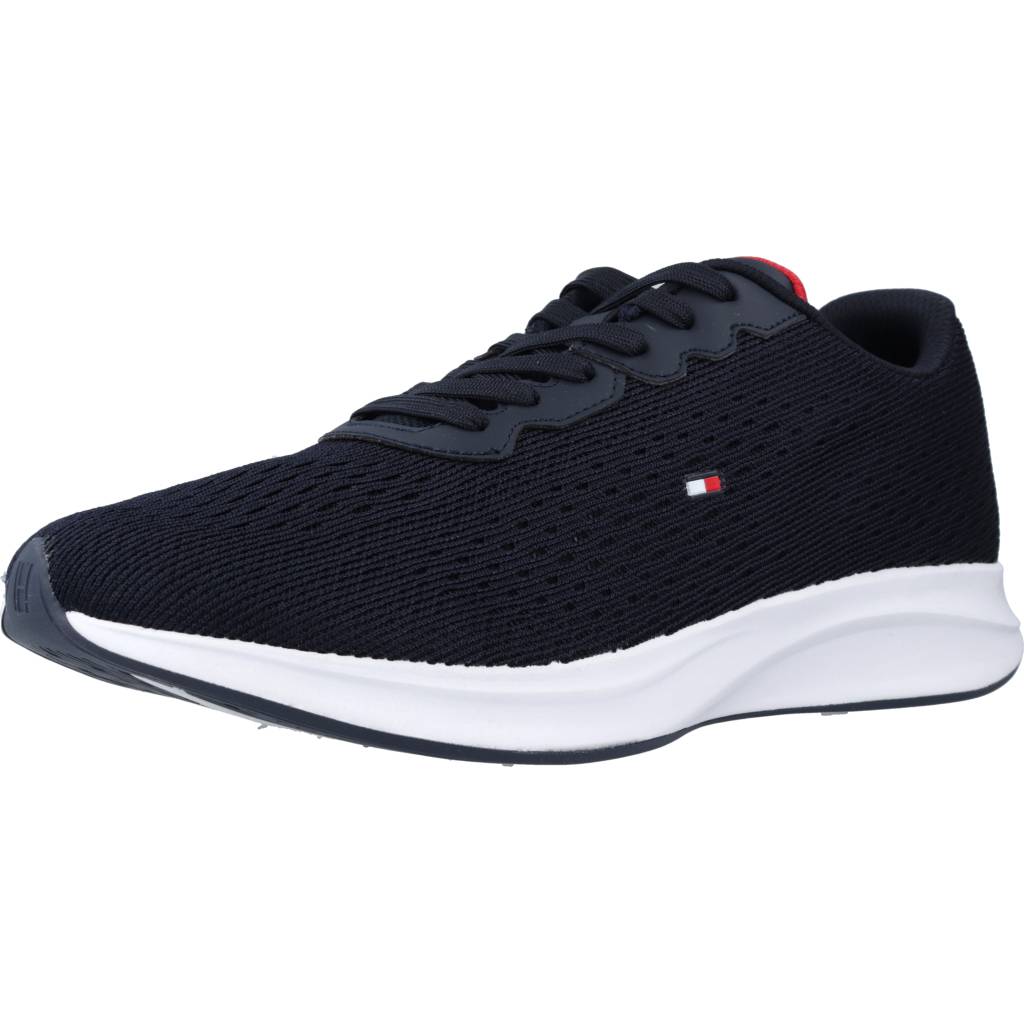 TOMMY HILFIGER LIGHTWEIGHT RUNNER KNIT en color AZUL  (1)
