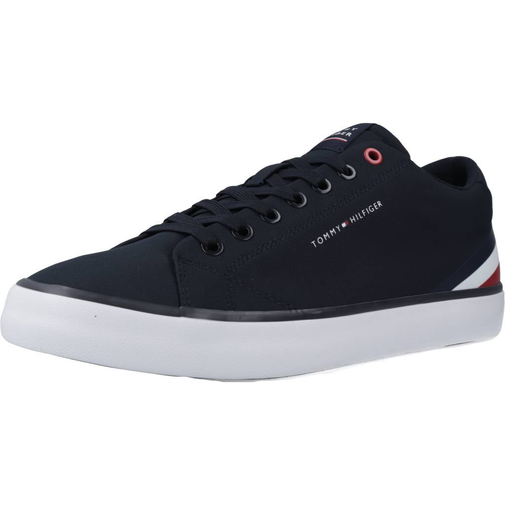 TOMMY HILFIGER TH HI VULC CORE LOW STRI en color AZUL  (1)