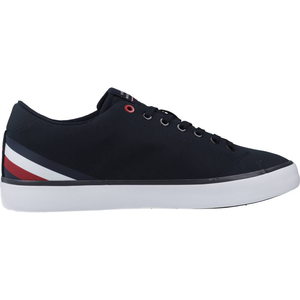 TOMMY HILFIGER TH HI VULC CORE LOW STRI en color AZUL  (4)