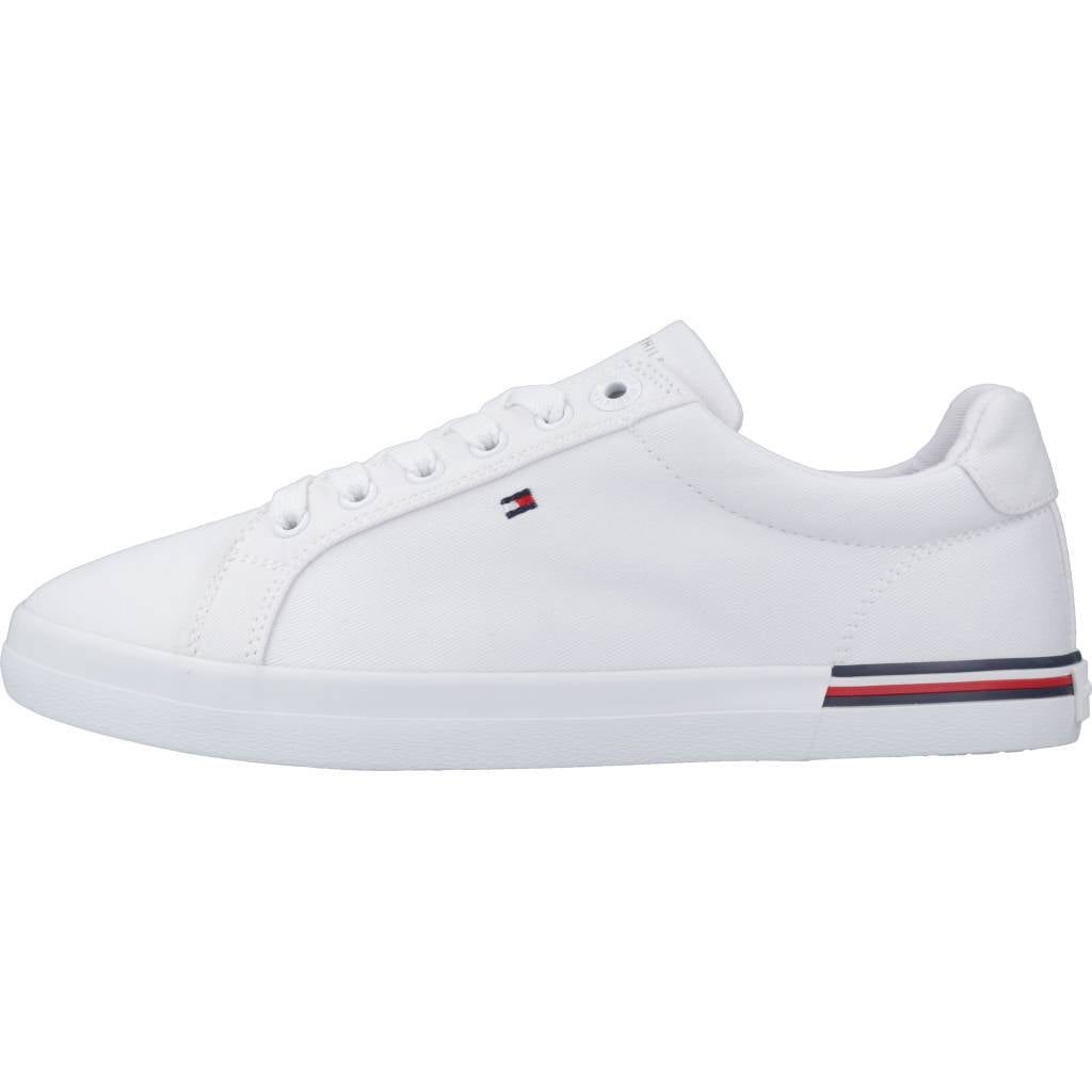 TOMMY HILFIGER  ESSENTIAL STRIPES SNEAKE en color BLANCO  (2)
