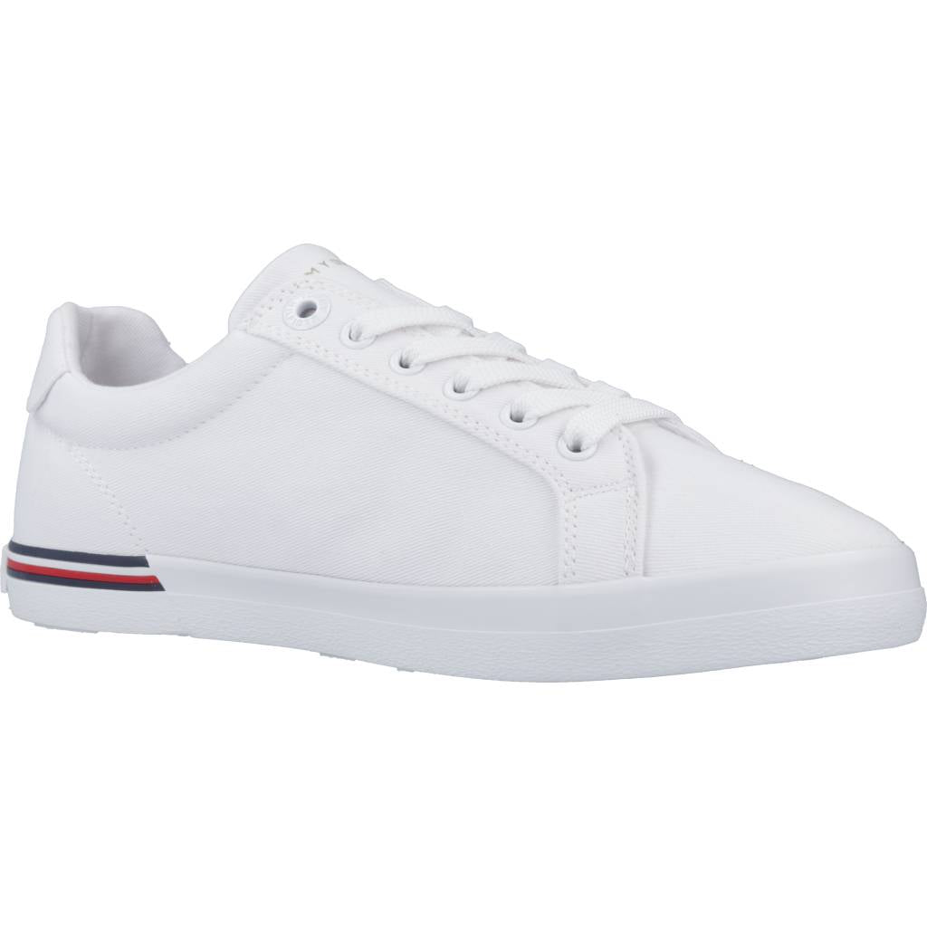 TOMMY HILFIGER  ESSENTIAL STRIPES SNEAKE en color BLANCO  (5)