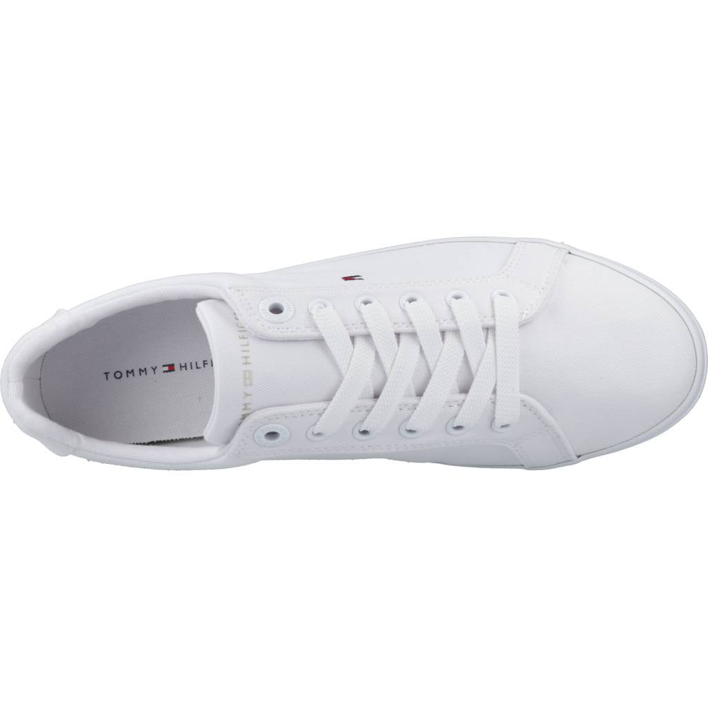 TOMMY HILFIGER  ESSENTIAL STRIPES SNEAKE en color BLANCO  (7)