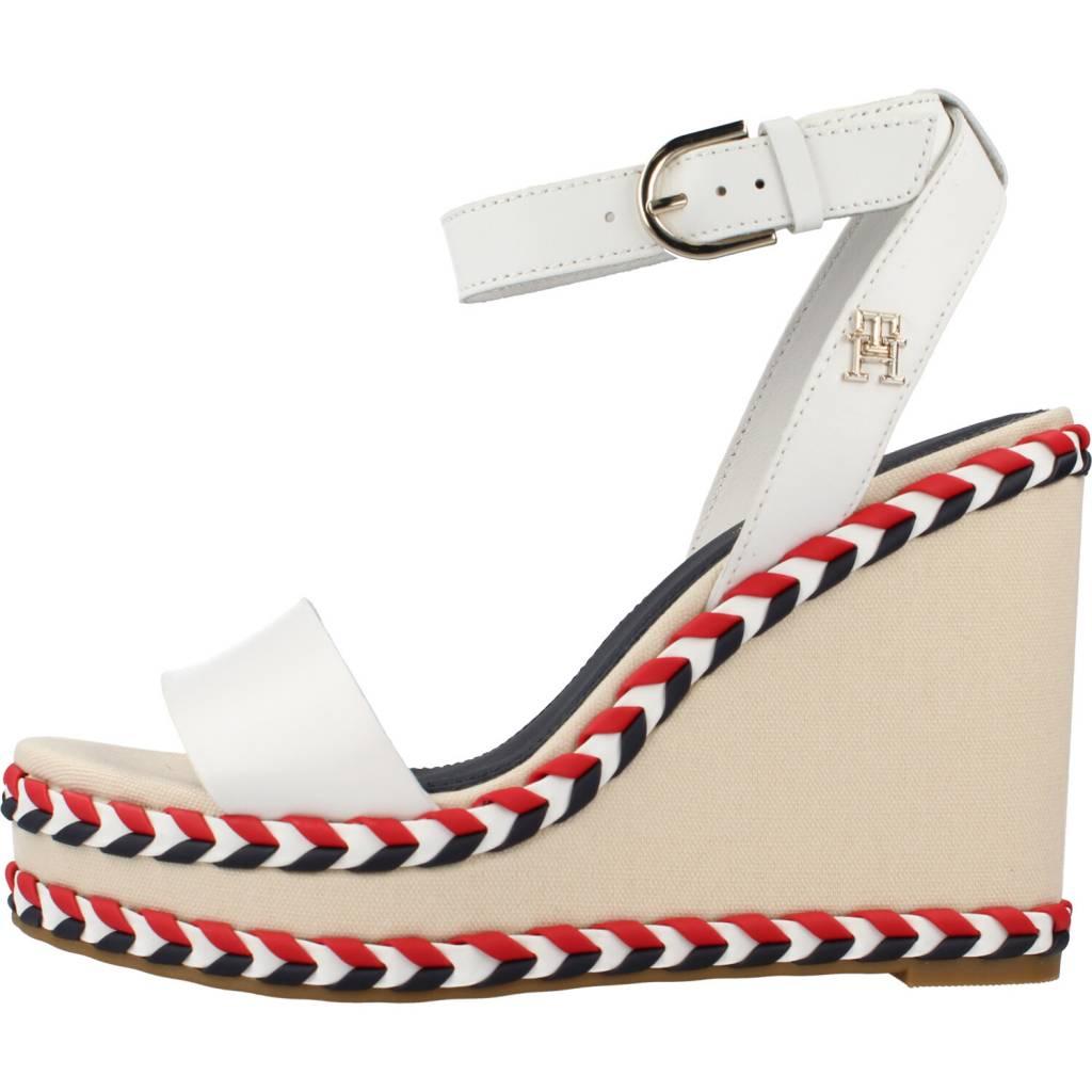 TOMMY HILFIGER NEW WEDGE en color BLANCO  (2)