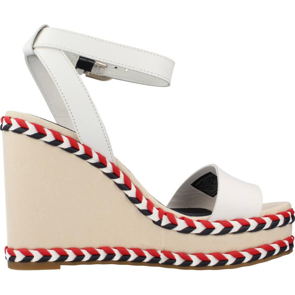 TOMMY HILFIGER NEW WEDGE en color BLANCO  (4)