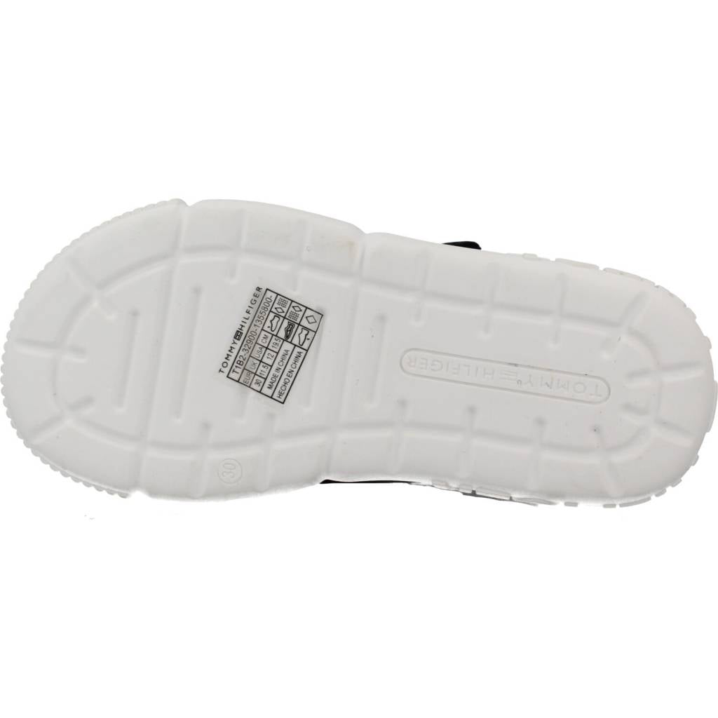 TOMMY HILFIGER  TIRA ADHESIVA SANDAL en color AZUL  (6)