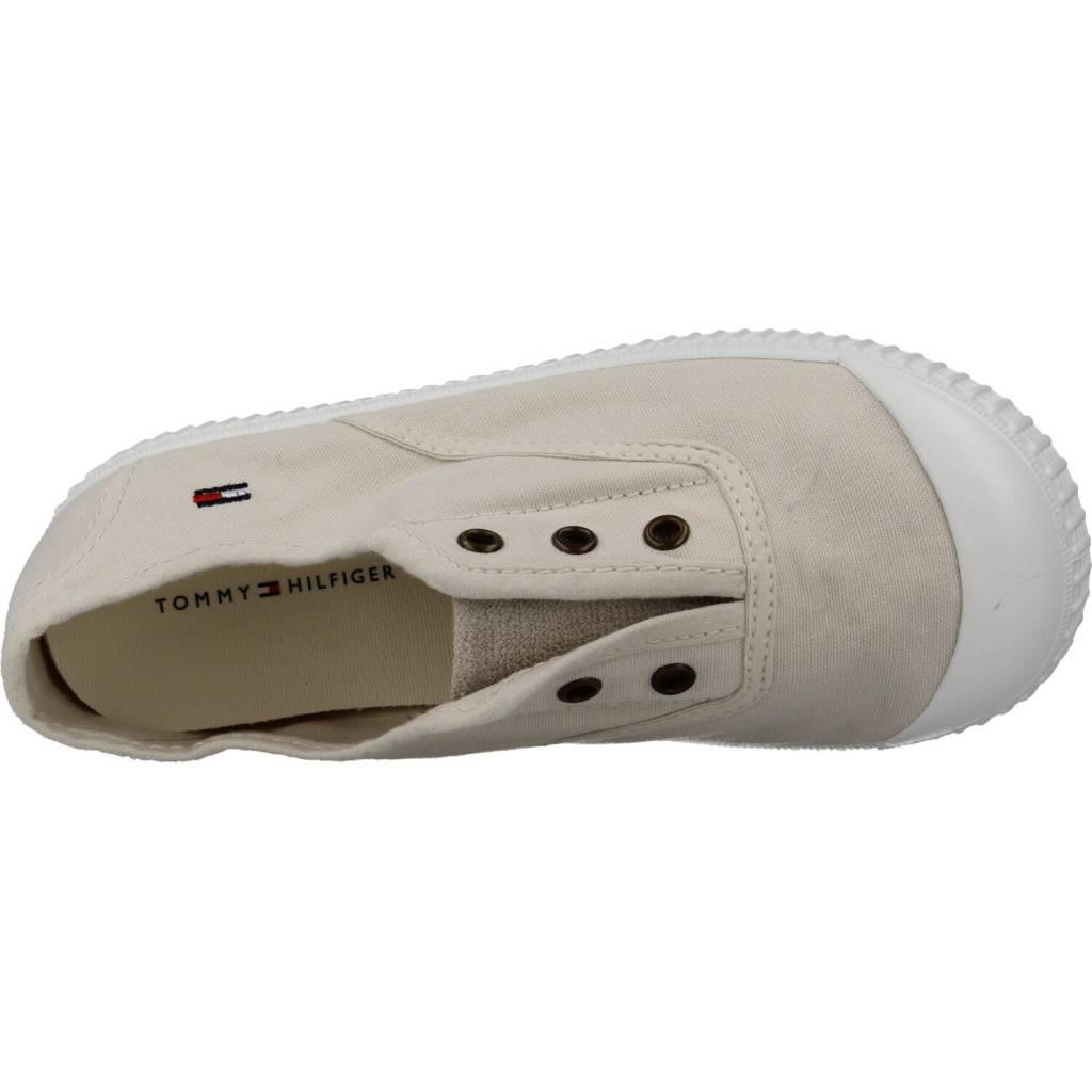 TOMMY HILFIGER SNEAKER EASY ON en color BEIS  (7)